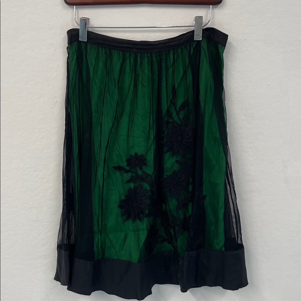 Lithe Anthropologie Overlay Skirt